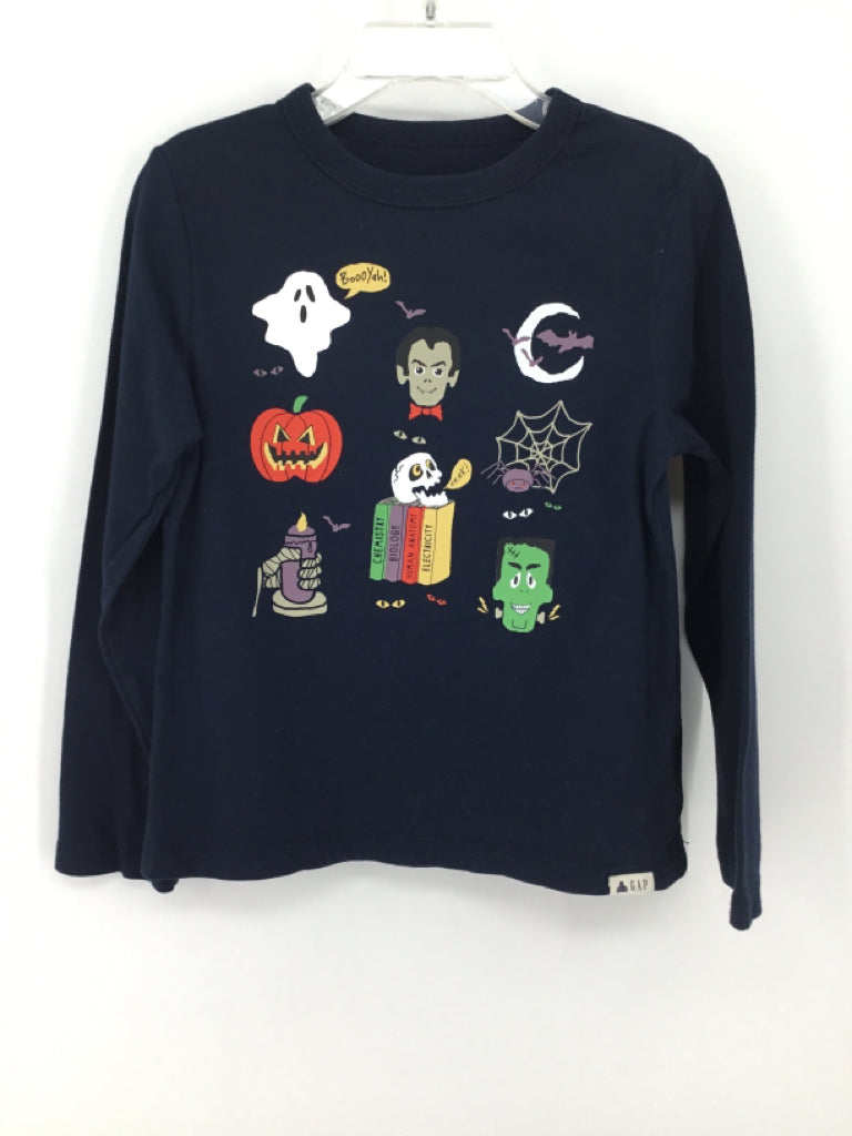 Gap Child Size 5 Navy Halloween T-Shirt