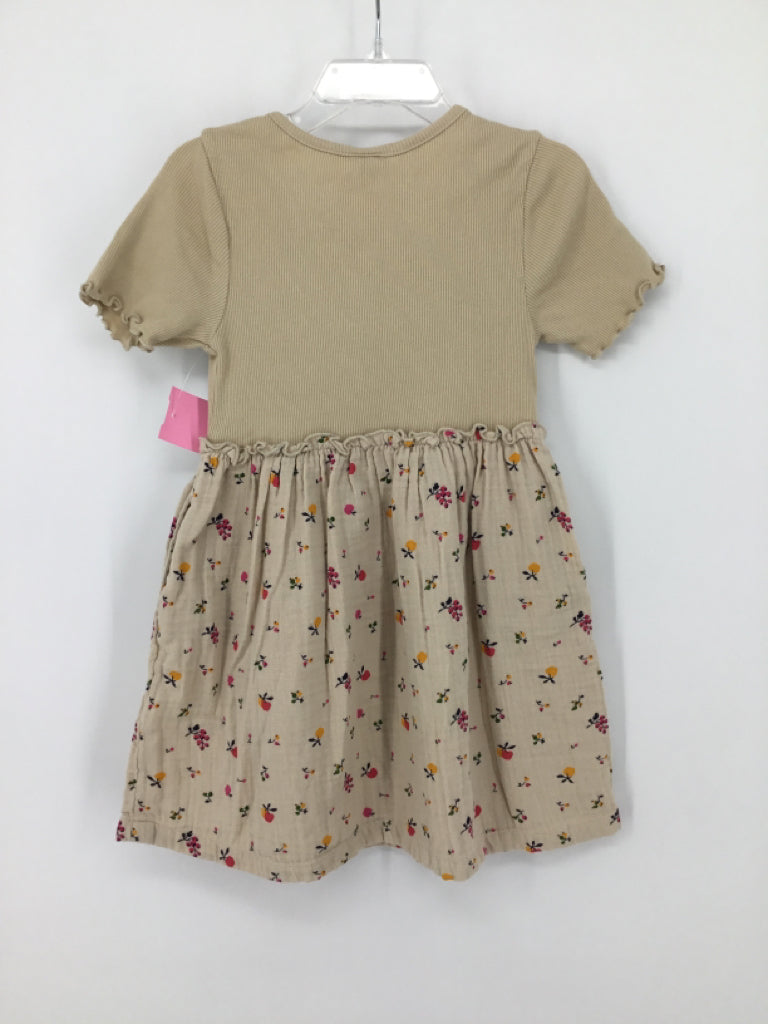 Baby Gap Child Size 4 Tan Dress - girls