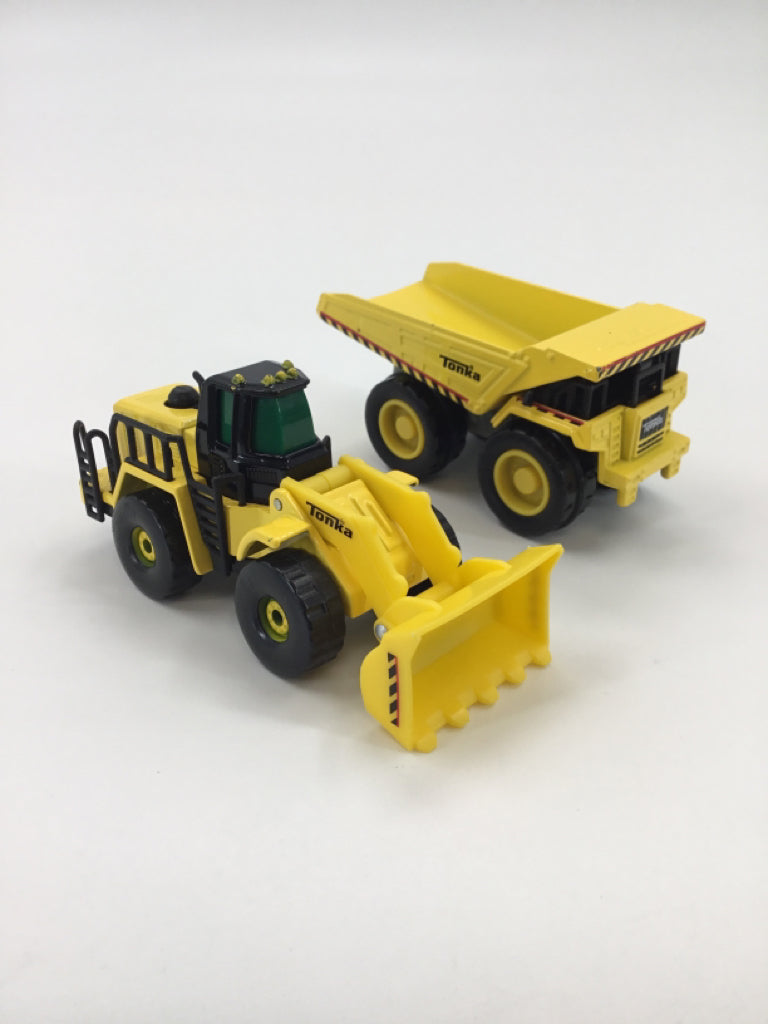 Tonka Metal Movers Construction Vehicles - 2 pcs