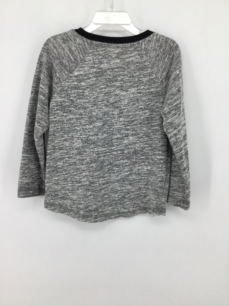 Cat & Jack Child Size 4 Black Marbled Shirt - boys
