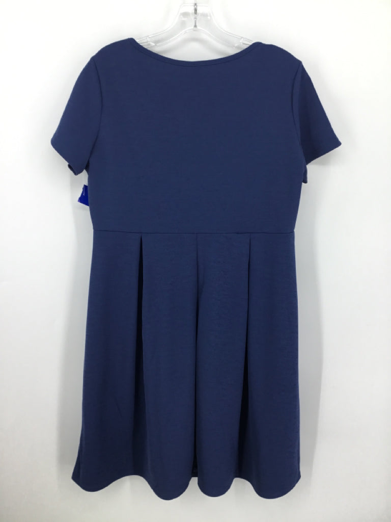 Pink Blush Size XL Poly Blend Dress - Maternity
