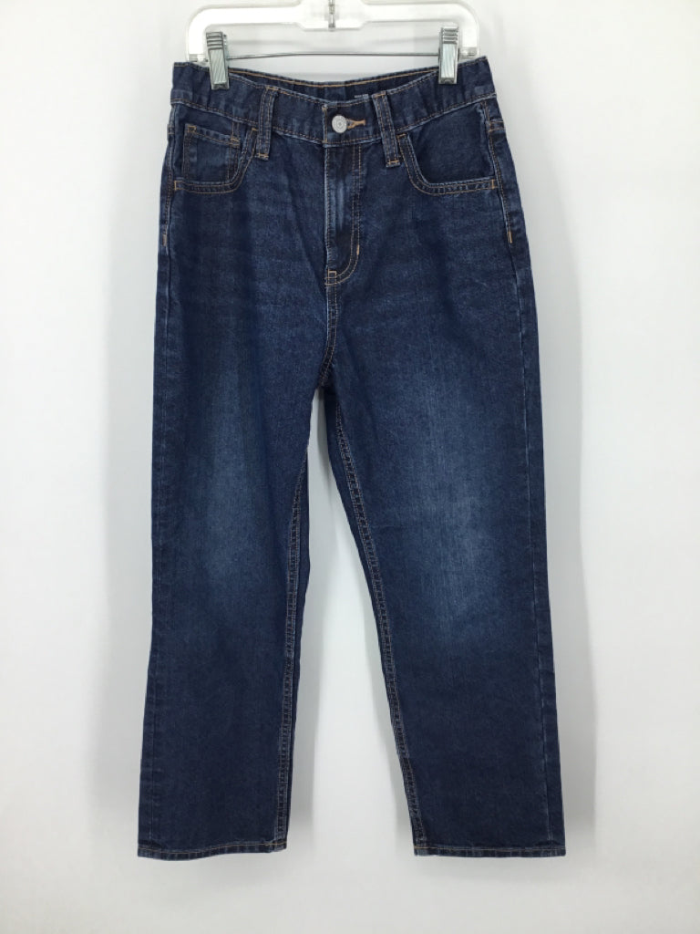 Old Navy Child Size 12 Blue Solid Jeans - boys