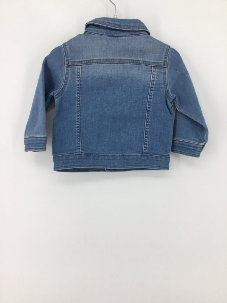 Cat & Jack Child Size 12 Months Blue Solid Jacket - boys