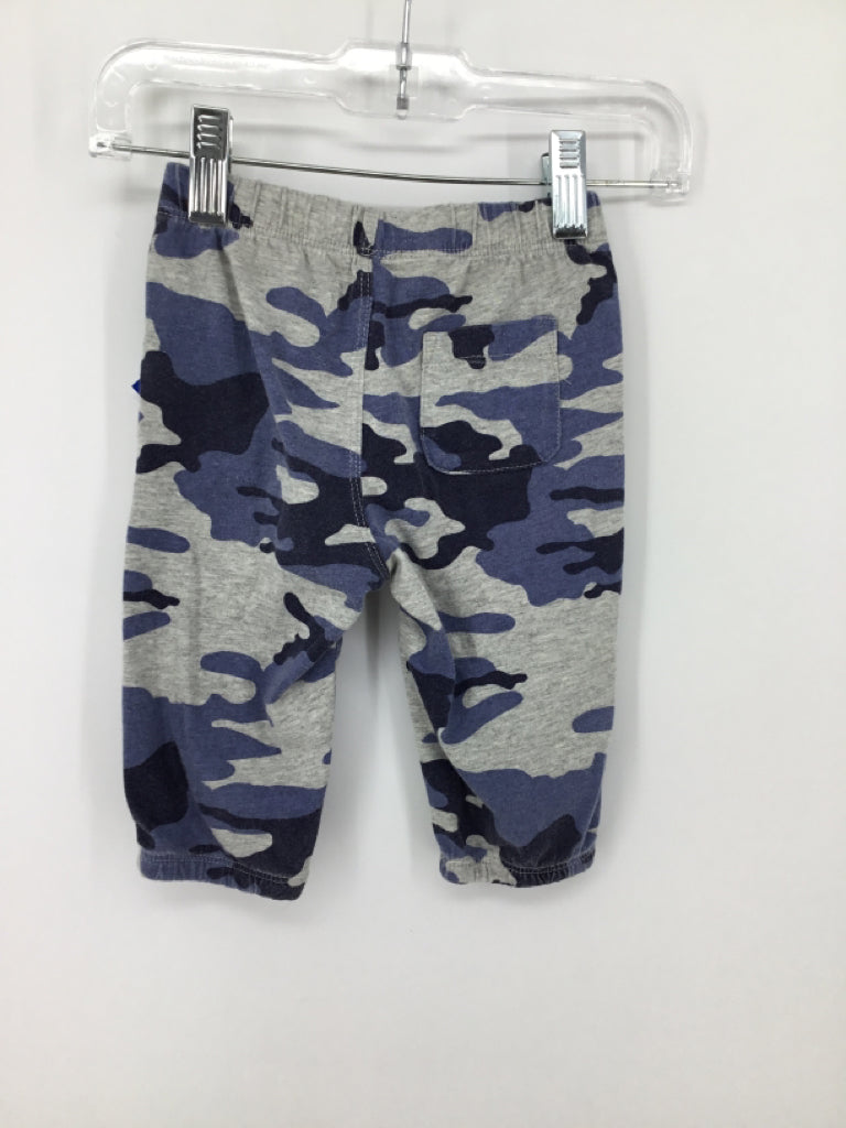 Baby Gap Child Size 6-12 Months Blue Camoflage Pants - boys
