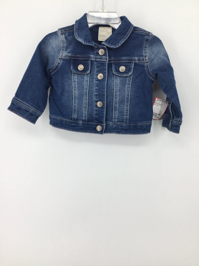 First Impressions Child Size 6-9 Months Blue Jacket - girls