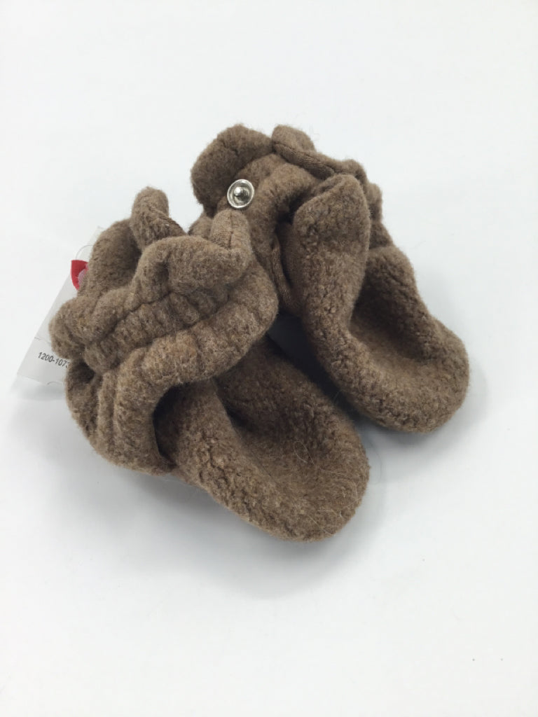 Zutano Child Size 2 Toddler Brown Baby/Walker Shoes