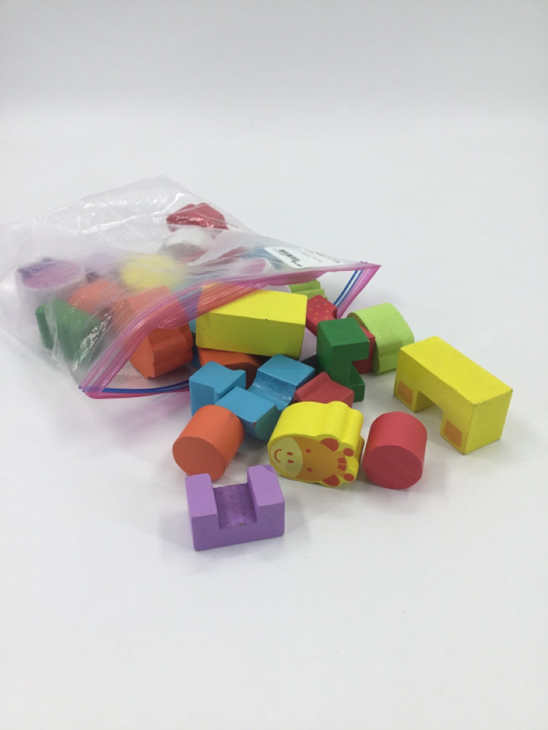 Wild Animal Blocks Set - 29 pcs