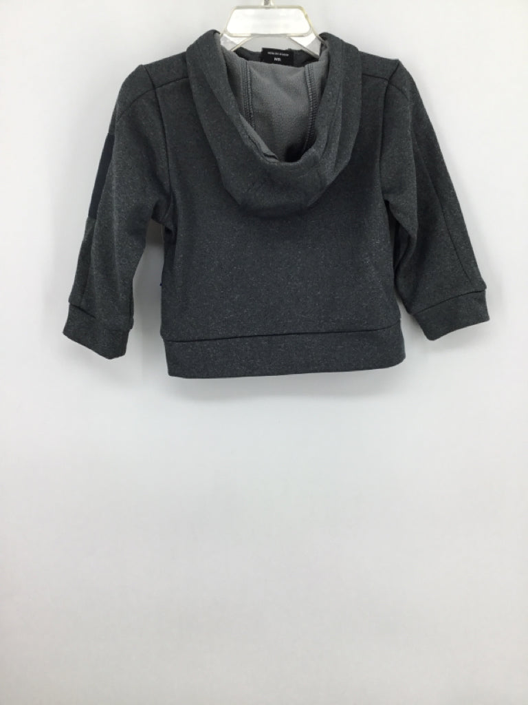 Athletic Works Child Size 18 Months Gray Solid Hoodie - boys