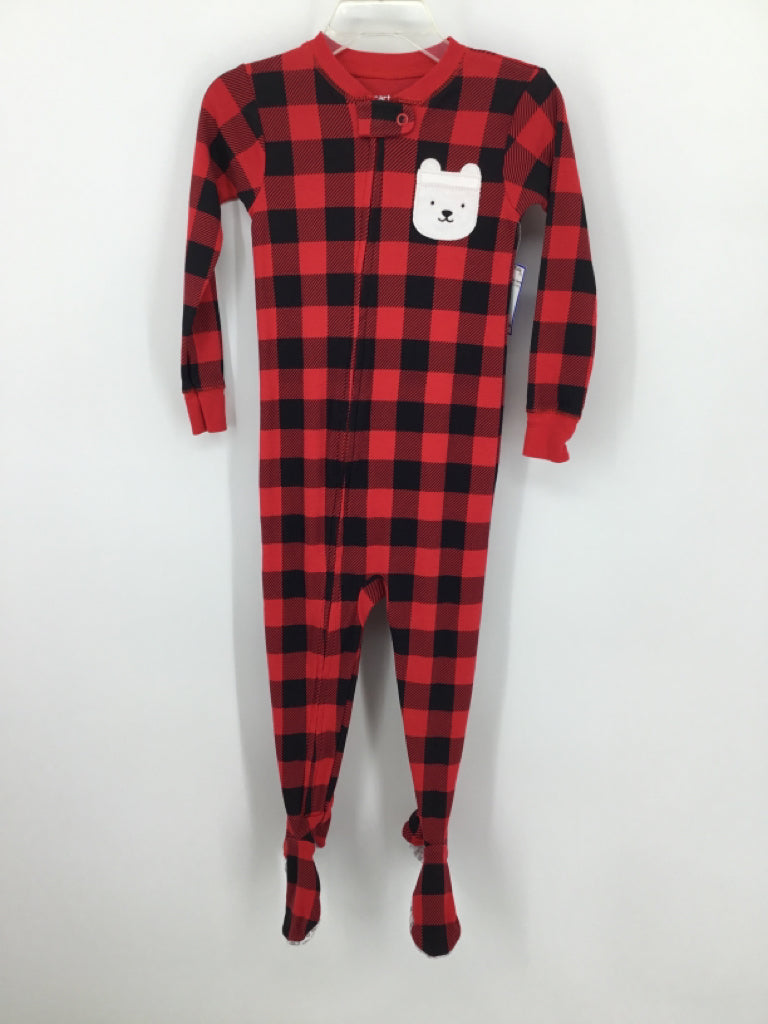 Just One You Made by Carters Child Size 2 Red Sleepers