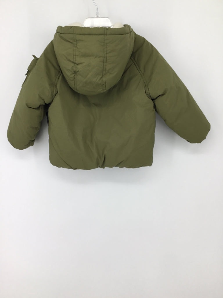 Old Navy Child Size 3 Green Solid Outerwear - boys