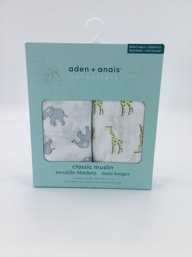 Aden & Anais Essentials Classic Muslin Swaddle Blankets