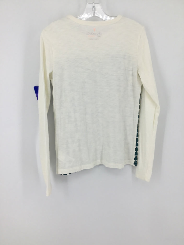 Crewcuts Child Size 10 White T-shirt - girls
