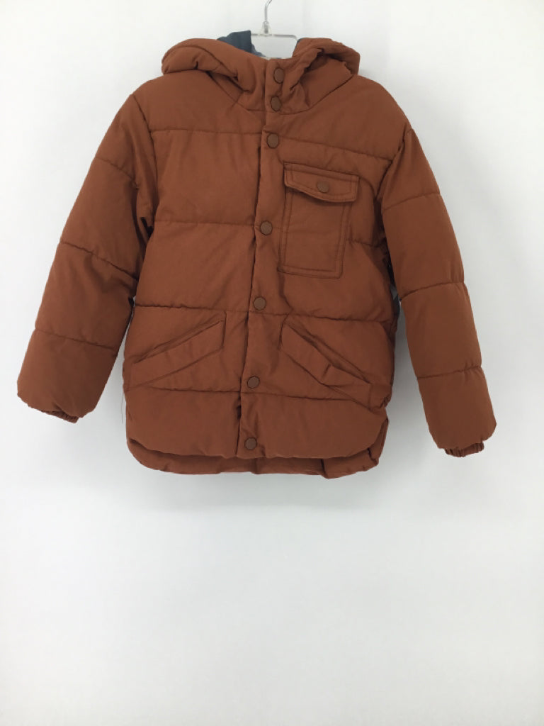 Zara Child Size 2 Brown Solid Outerwear - boys