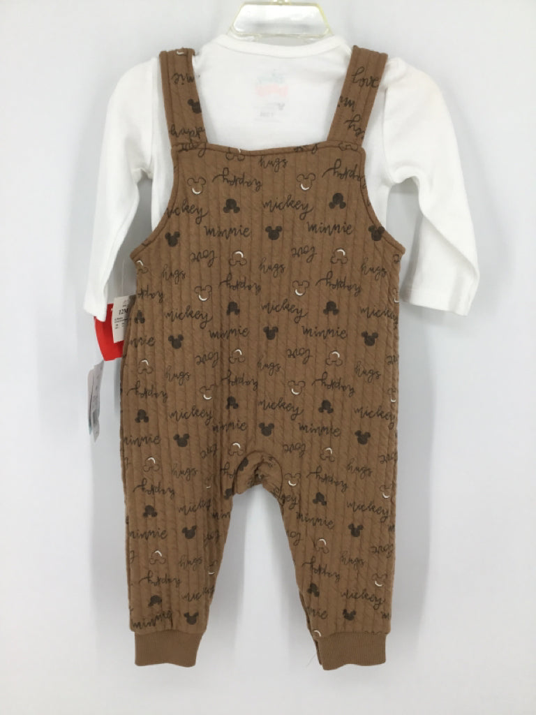 Disney Child Size 12 Months Brown Character Outfit - boys