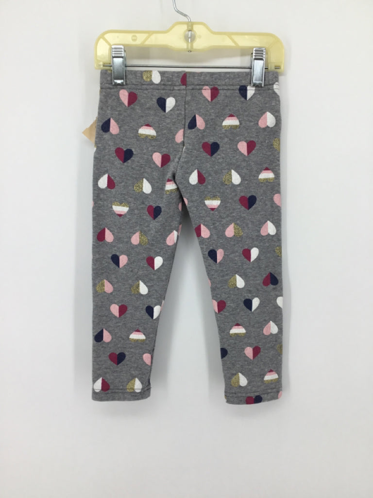 Carter's Child Size 4 Gray Pants - girls