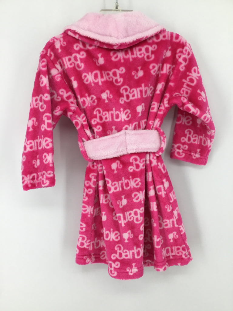 Barbie Child Size 2 Pink Robe
