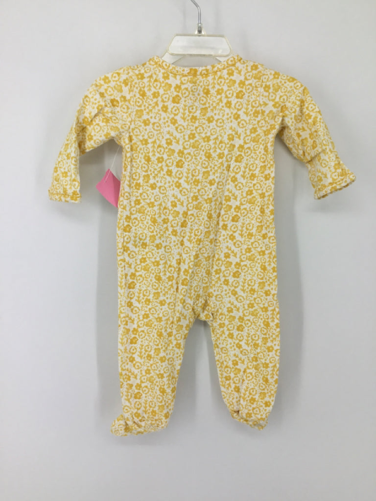 Just One You Made by Carters Child Size 6 Months Yellow Sleepers