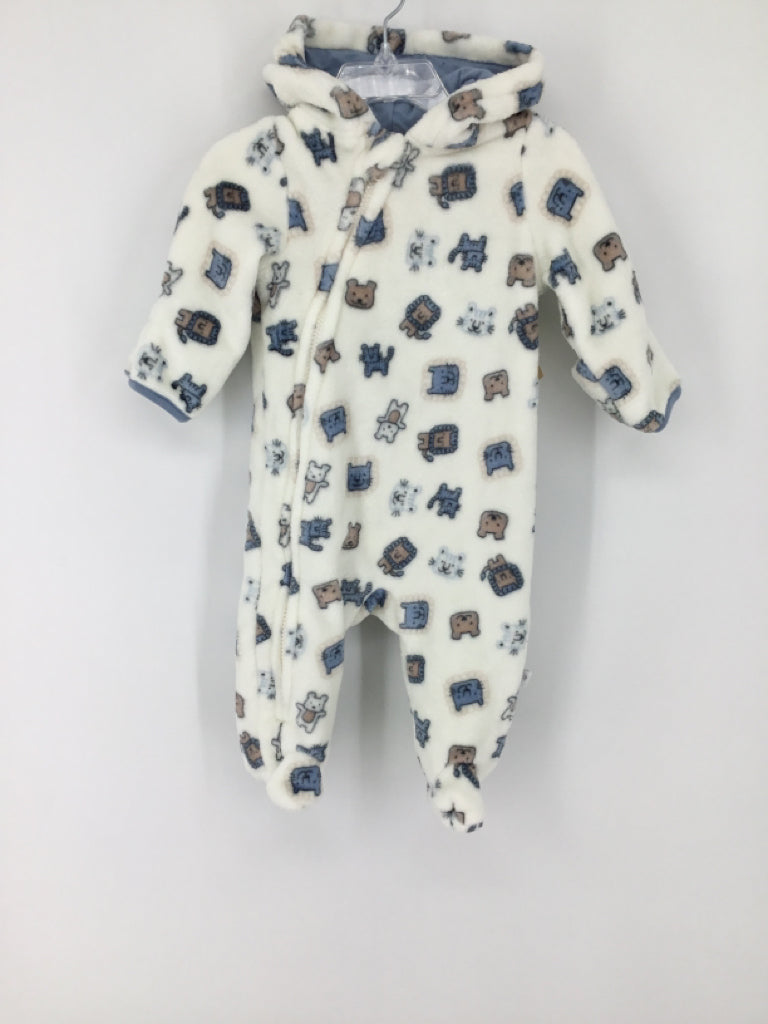 Duck Duck Goose Child Size 3-6 Months Blue Print Outerwear - boys