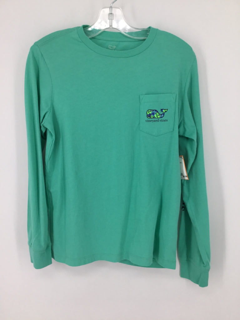 vineyard vines Child Size 8 Green screen printed T-shirt - boys
