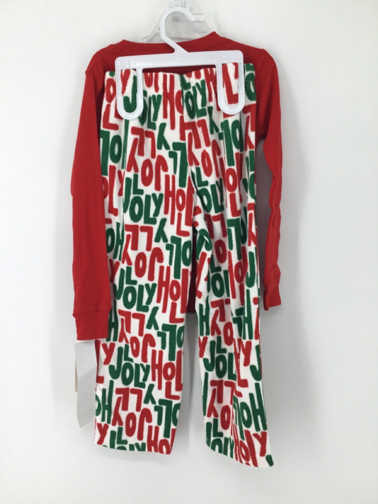 Carter's Child Size 6 Months Red Christmas Pajamas