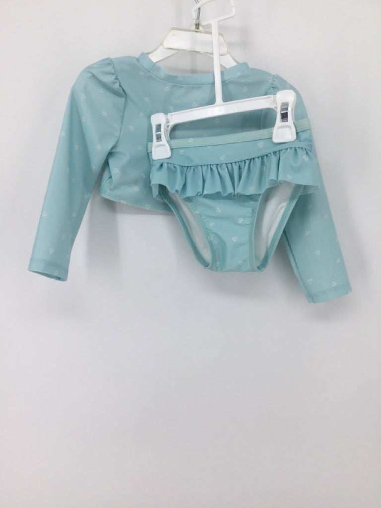 Cat & Jack Child Size 2 Blue Swimwear - girls