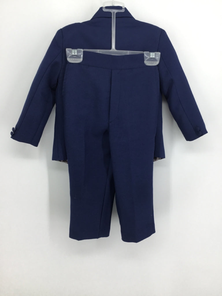 Peanut Butter Collection Child Size 3 Blue Solid Suit - boys