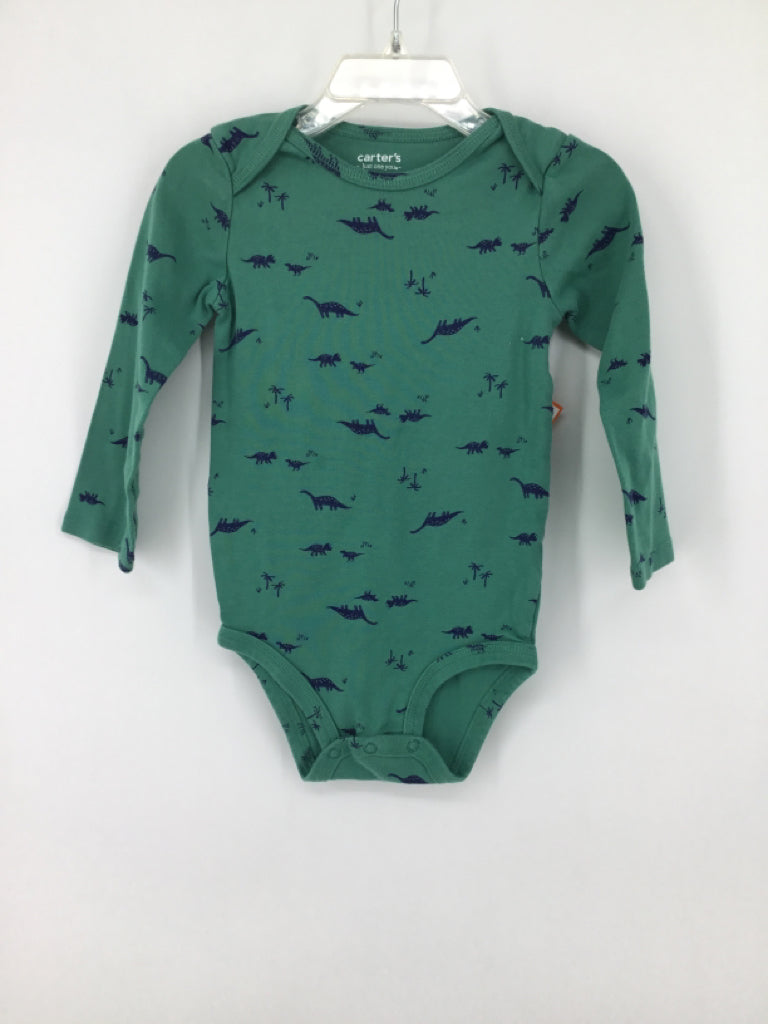 Just One You Made by Carters Child Size 24 Months Green Onesie