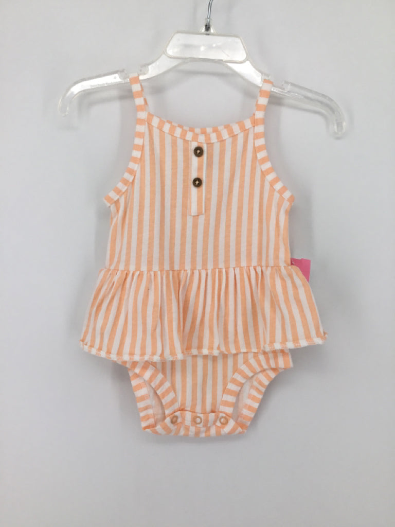 Carter's Child Size 6 Months Peach Outfit - girls