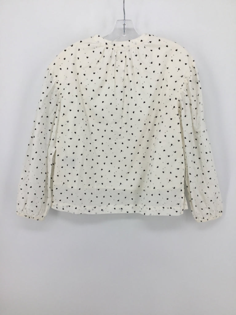 Gap Kids Child Size 10 White Hearts Shirt - boys