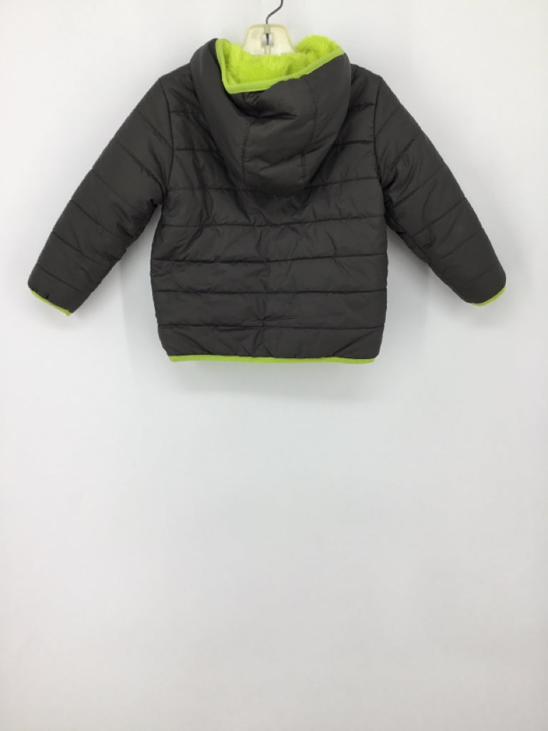 Cat & Jack Child Size 3 Gray Solid Outerwear - boys