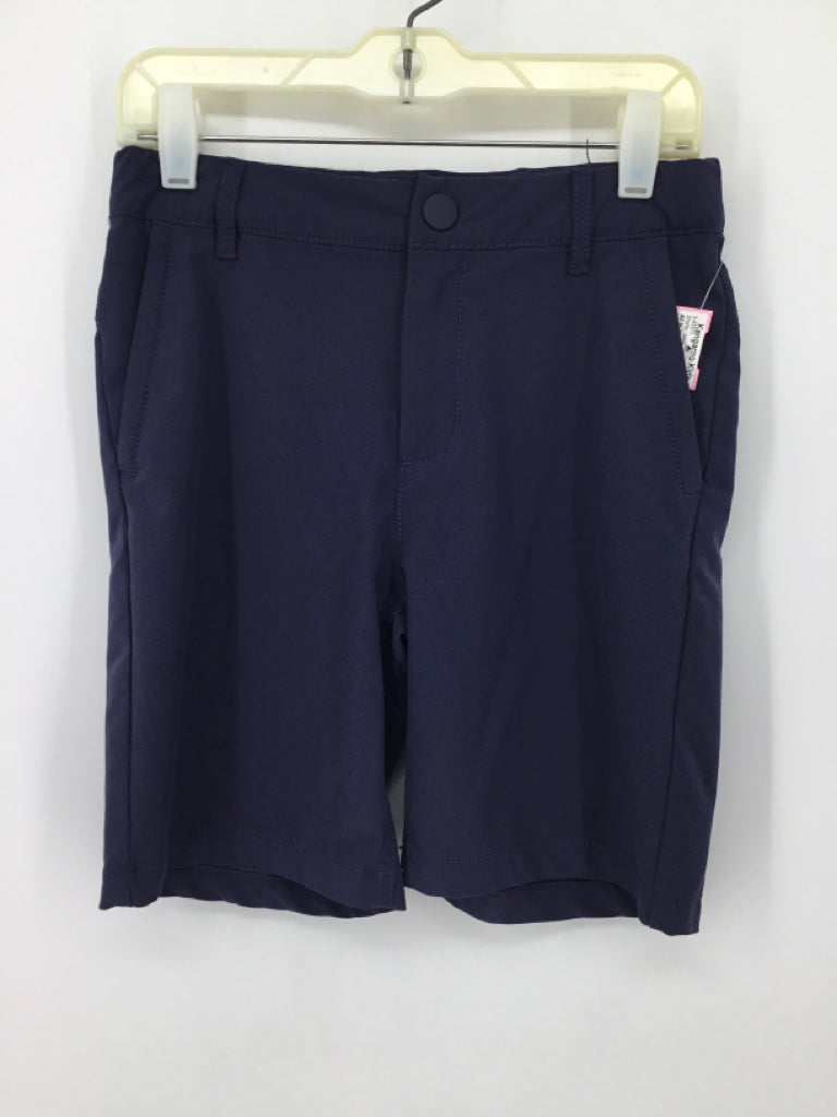 All In Motion Child Size 8 Navy Solid Shorts - boys