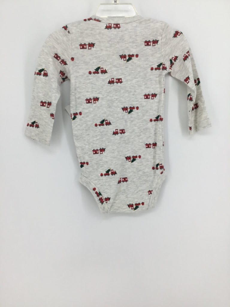 Carter's Child Size 12 Months Green Christmas Onesie