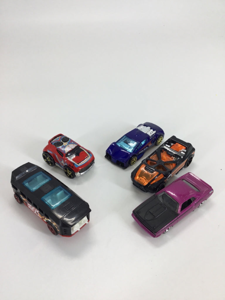 Hot Wheels Cars - 5 pcs