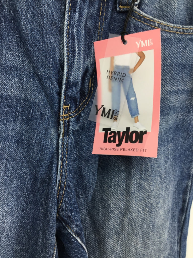 YMI Girl Child Size 12 Blue Jeans - girls