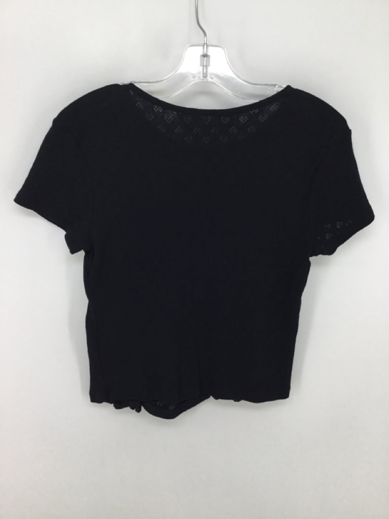 H & M Child Size 12 Black T-shirt - girls