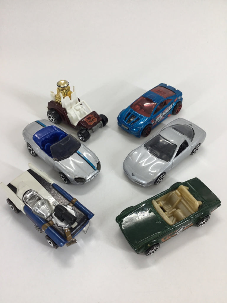 Hot Wheels Cars - 6pcs