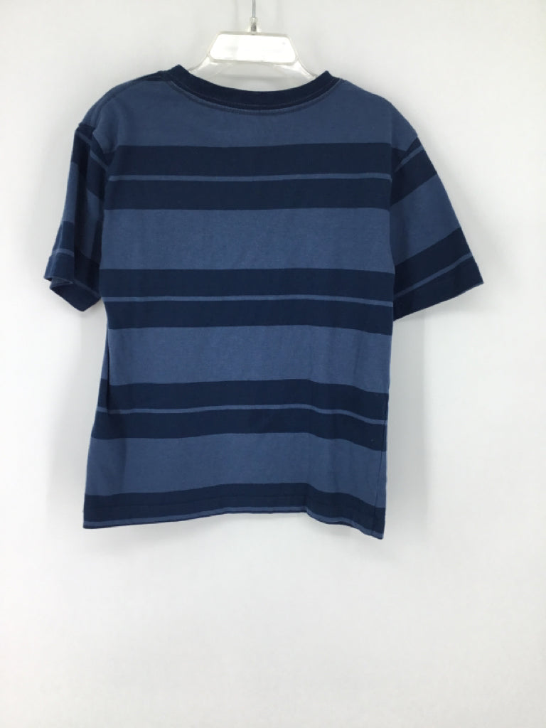 Old Navy Child Size 6 Blue Stripe Shirt - boys