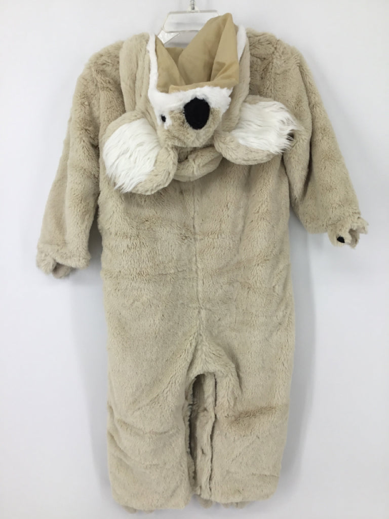 Pottery Barn Kids Child Size 2 Tan Koala Halloween Costume