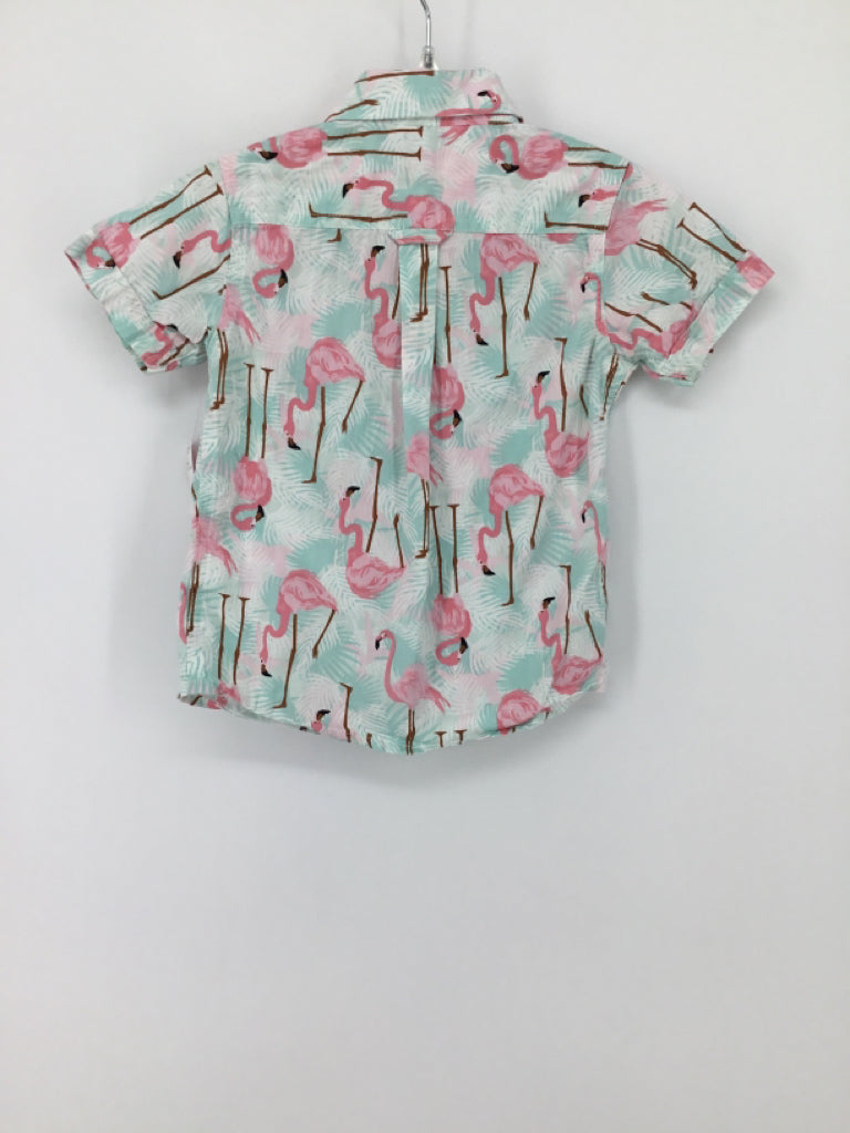 Rugged Butts Child Size 2 Blue Print Shirt - boys