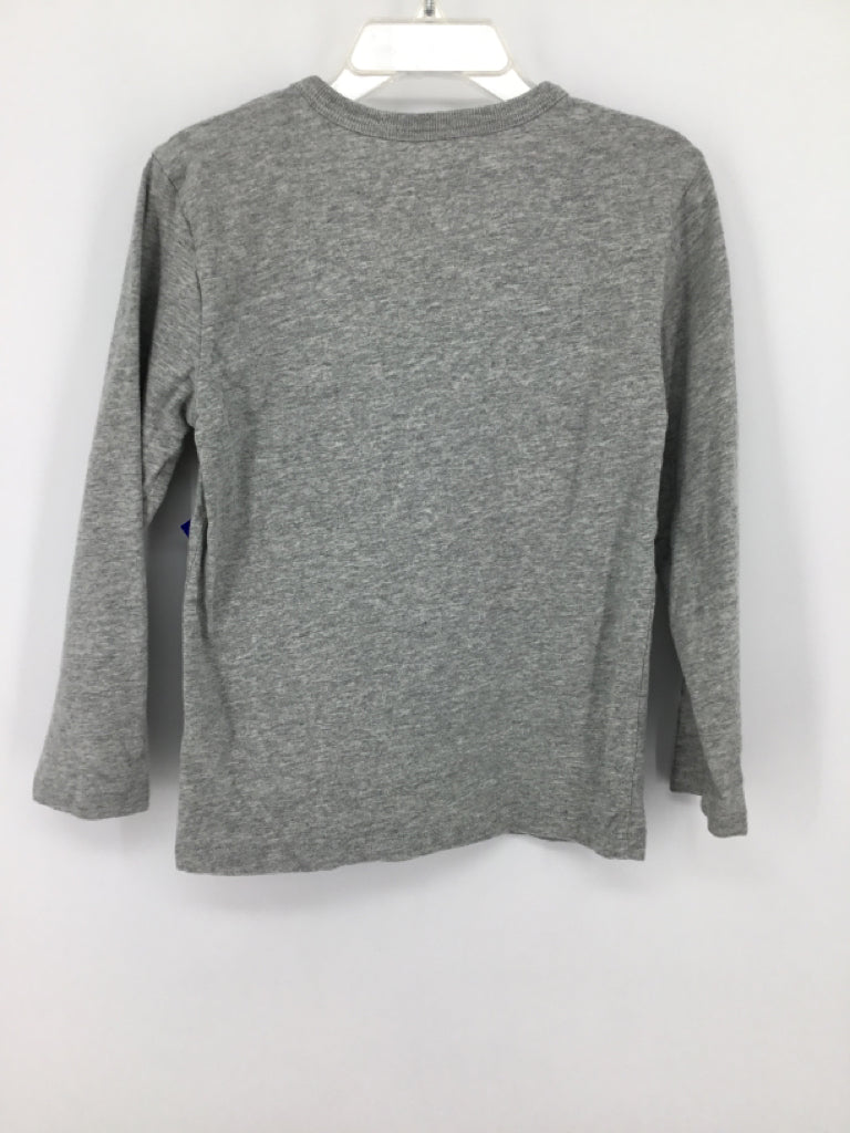 Childrens Place Child Size 4 Gray Solid T-shirt - boys