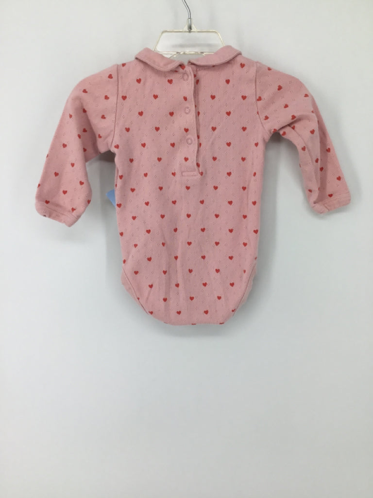 Baby Boden Child Size 3-6 Months Pink Onesie
