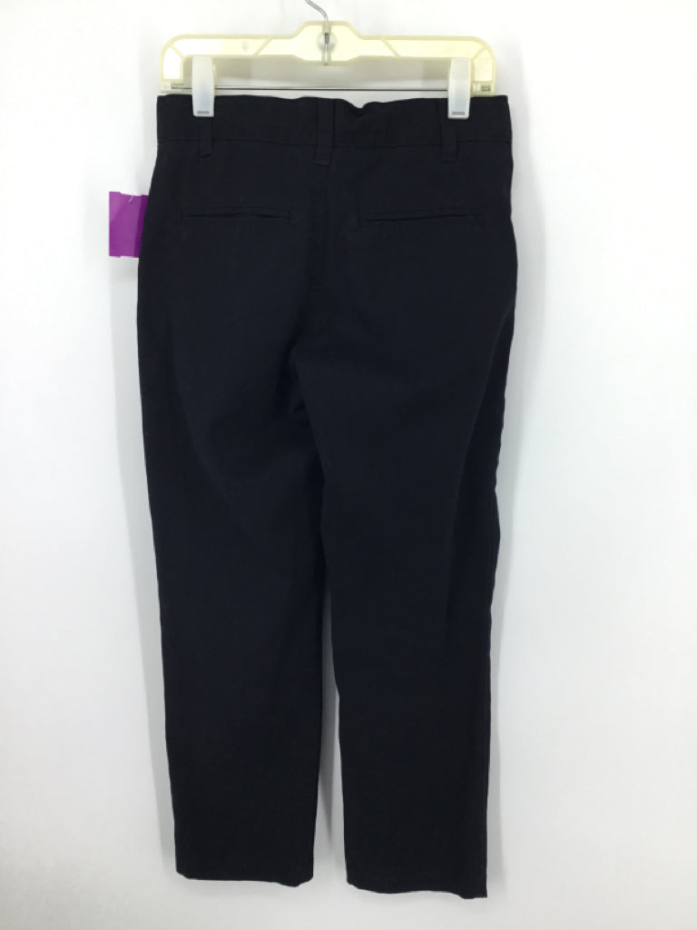 French Toast Child Size 10 Black Solid Pants - boys