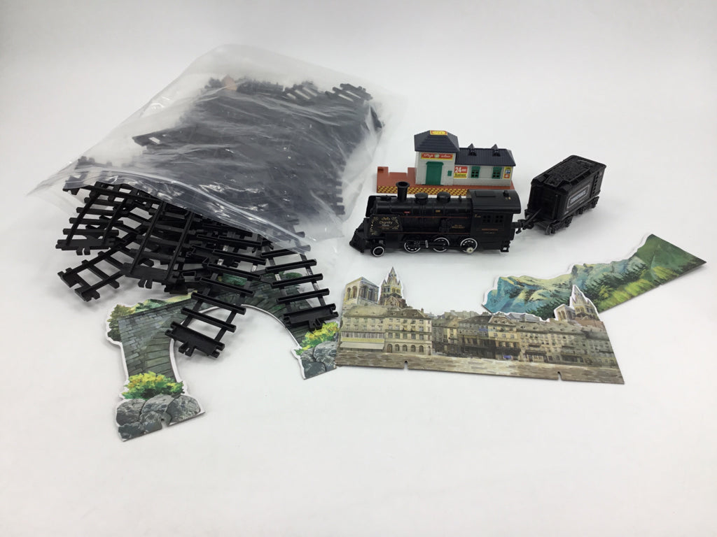Metal Train with Realistic Train Sound and Smoke! Comes with Tracks and some acc
