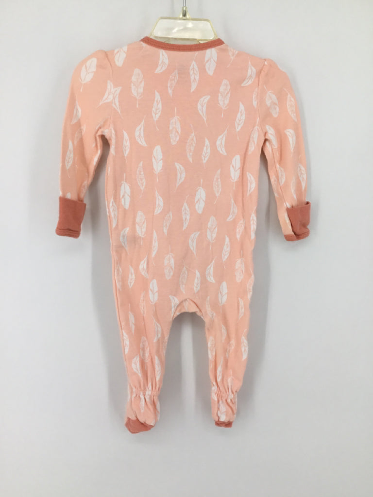 cloud island Child Size 6-9 Months Pink Sleepers
