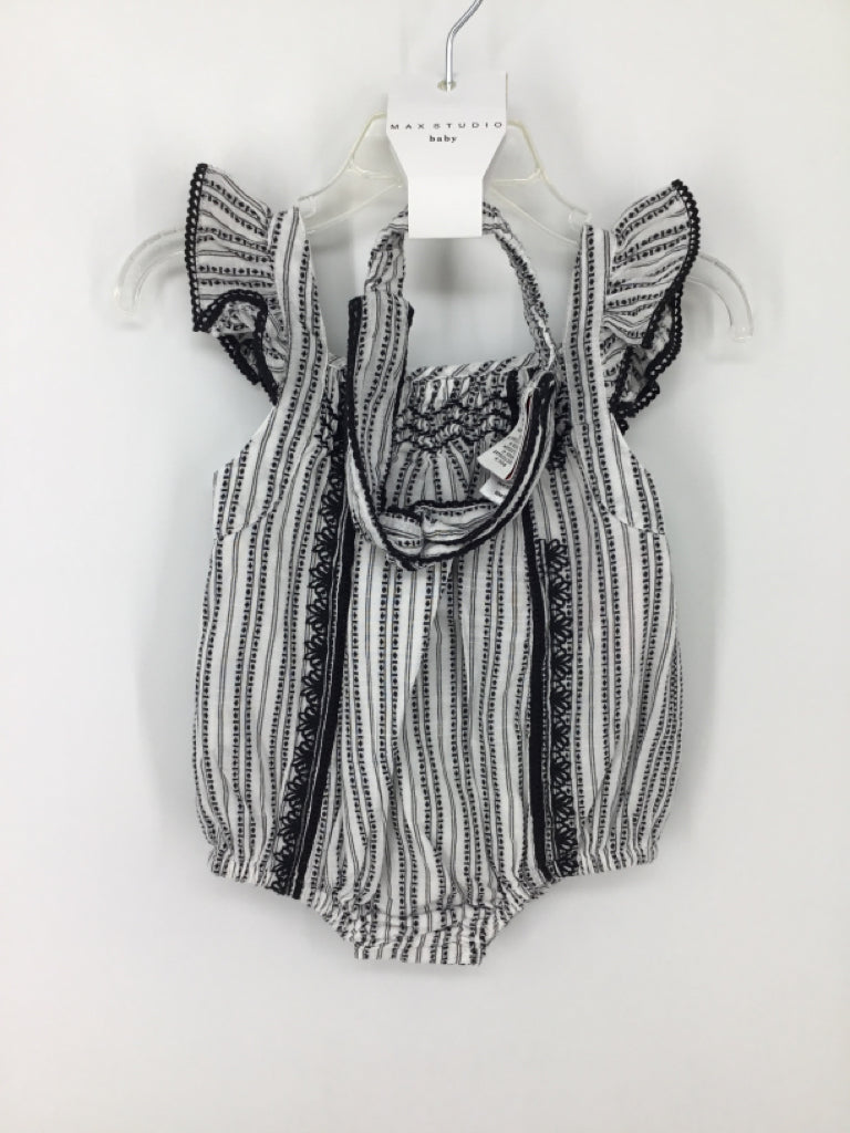 MAX Studio Child Size 3-6 Months Black Outfit - girls