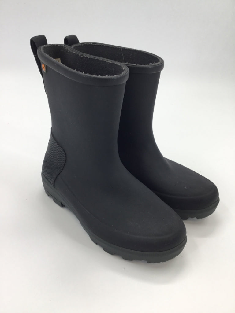 Bogs Child Size 12 Black Rain/Snow Boots