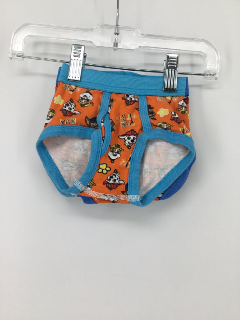 Paw Patrol Child Size 2 Blue Character Under Garment - boys