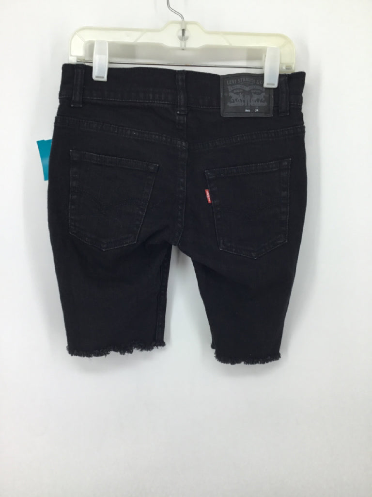 Levi's Child Size 8 Black Shorts - girls