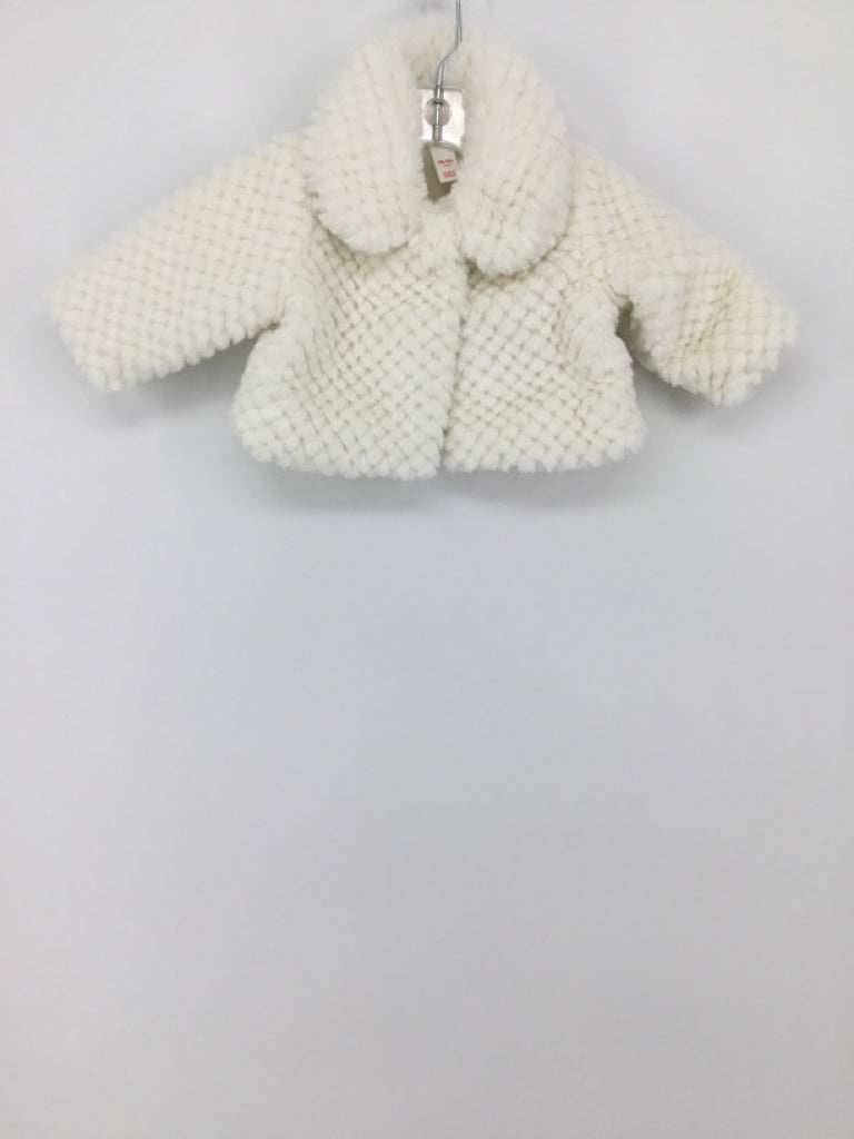 Cat & Jack Child Size Newborn White Outerwear - girls