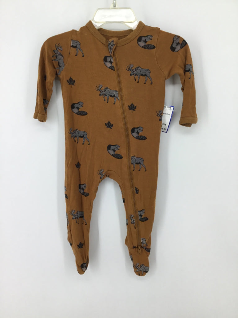 Kyte Child Size 3-6 Months Brown Sleepers